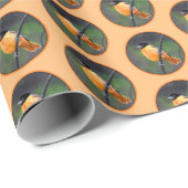 オリオル絵画ズ – Bird Artオリジナル ラッピングペーパー (ロールコーナー)