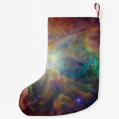 オリオンの星雲の合成物 スモールクリスマスストッキング (裏面)