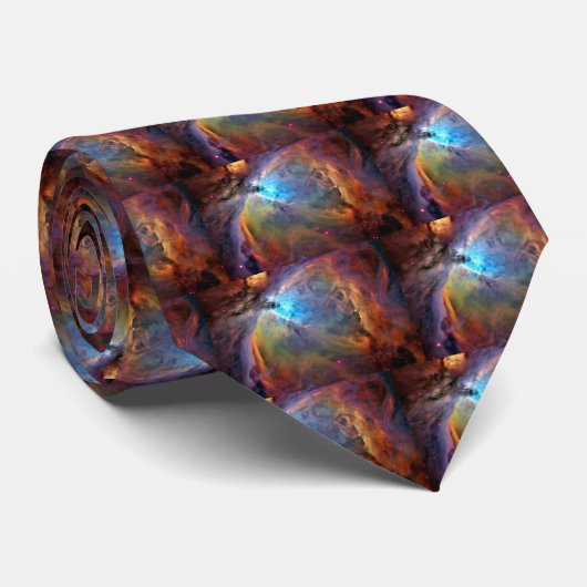 オリオンの星雲の宇宙の銀河系のタイ ネクタイ (ロール)