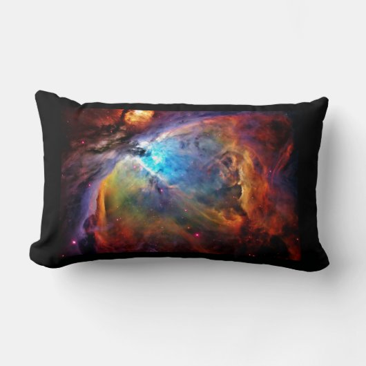 オリオンの星雲 ランバークッション (正面)
