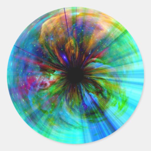 オリオンの目 ラウンドシール (正面)