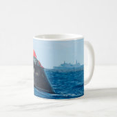 オリオンカプセル宇宙船の海回収 コーヒーマグカップ (正面右)