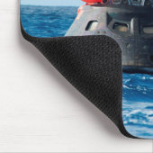 オリオンカプセル宇宙船の海回収 マウスパッド (コーナー)