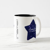 オリオンスターシードマグ | カスタムコズミックコーヒーカップ ツートーンマグカップ (正面右)
