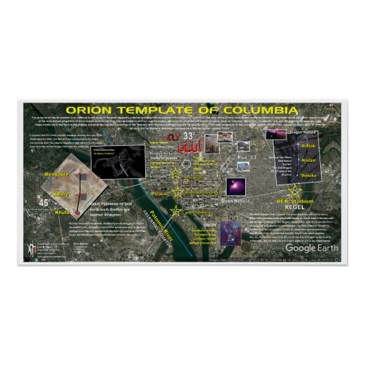 オリオンテンプレートオブコロンビア ポスター (正面)