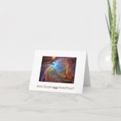 オリオンネブラ宇宙ノートカード カード (裏面)