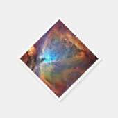 オリオンネブラ宇宙銀河系低コントラスト スタンダードカクテルナプキン (角)