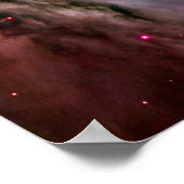 オリオンネブラ宇宙銀河系低コントラスト ポスター (角)