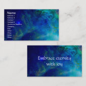 オリオンネブラ宇宙銀河系宇宙宇宙 名刺 (正面/裏面)