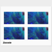 オリオンネブラ宇宙銀河系宇宙宇宙 長方形シール (シート)