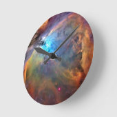 オリオンネブラ宇宙銀河系時計 ラウンド壁時計 (傾斜)