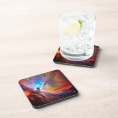 オリオンネブラ宇宙銀河系高コントラスト コースター (右側)