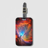 オリオンネブラ宇宙銀河系高コントラスト ラゲッジタグ (正面縦)