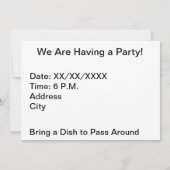 オリオンネブラ宇宙銀河系 招待状 (裏面)