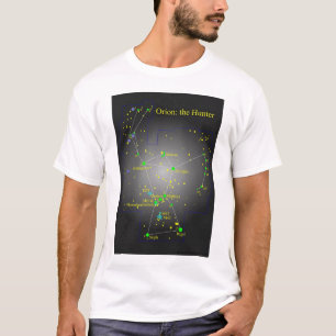 オリオンハンターの星座 Tシャツ