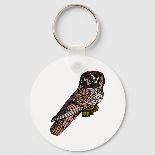 オリオンフクロウ キーホルダー (正面)