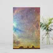 オリオン上の星 便箋 (スタンド正面)