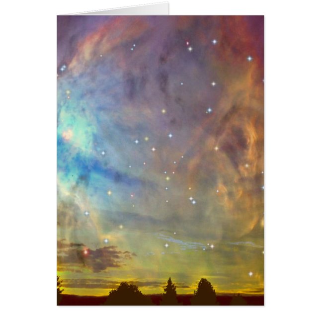 オリオン上空の星 (正面)