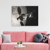 オリオン乗務員探査車の概念 キャンバスプリント (インサイチュ (リビング))