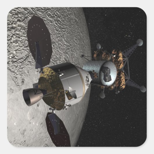 オリオン乗務員探査車の概念 スクエアシール (正面)