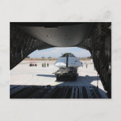 オリオン宇宙船の搭載 ポストカード (正面)