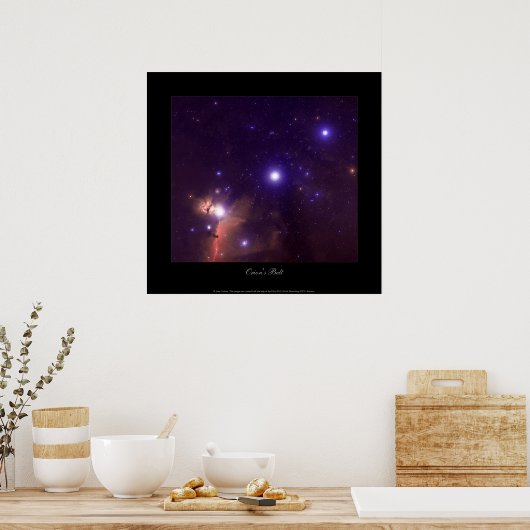 オリオン帯 ポスター (キッチン)