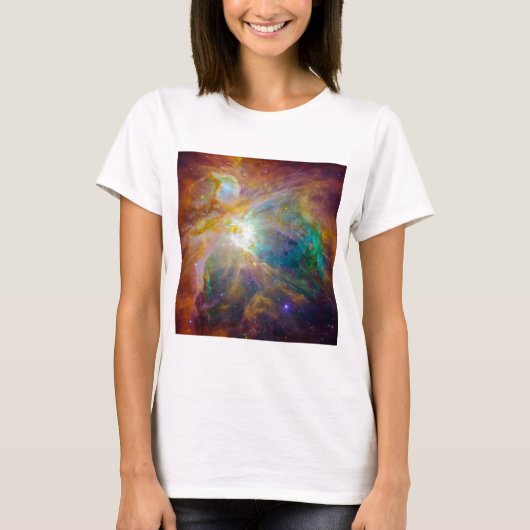 オリオン座のカオス - スペース Tシャツ (正面)