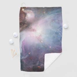 オリオン座の星雲 天文学 ブルー ピンク 宇宙 星 ゴルフタオル