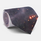 オリオン座 星雲 天文学 青 茶色 ベージュ 空 星 ネクタイ (ロール)