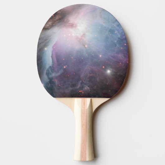 オリオン座 星雲 天文学 青 茶色 ベージュ 空 星 卓球ラケット (裏面)