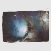 オリオン座 星雲 天文学 青 茶色 宇宙 星 ゴルフタオル (横)
