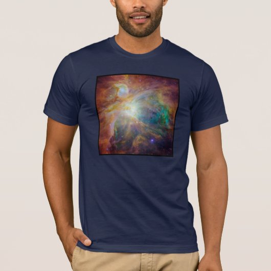 オリオン星雲の天文学の写真 Tシャツ (正面)