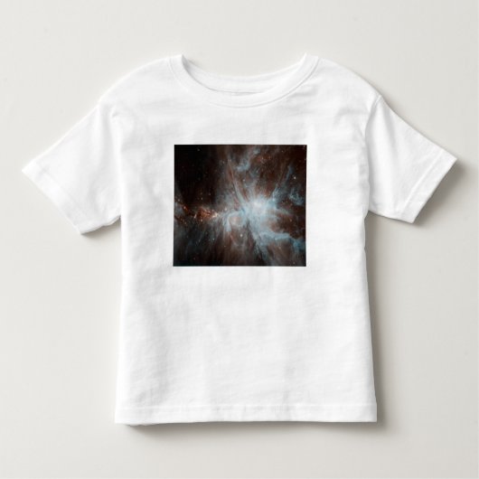 オリオン星雲の熱い若い星の植民地 トドラーTシャツ (正面)