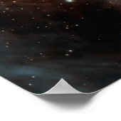 オリオン星雲の熱い若い星の植民地 ポスター (角)