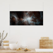 オリオン星雲の熱い若い星の植民地 ポスター (キッチン)