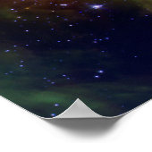 オリオン星雲の若い星 ポスター (角)