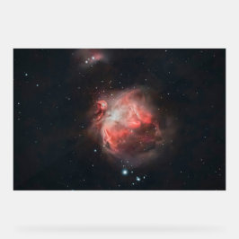 オリオン星雲の輝く心部: 星々のゆりかご アクリルサイン