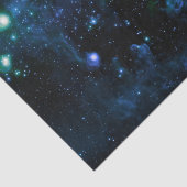 オリオン星雲の長い青と緑 薄葉紙 (詳細)