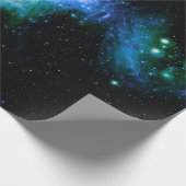 オリオン星雲の長い青緑 ラッピングペーパー (角)