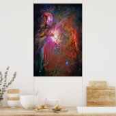 オリオン星雲サイズ変更24x36 (30x30) ポスター (キッチン)