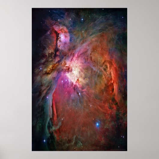 オリオン星雲サイズ変更24x36 (30x30) ポスター (正面)