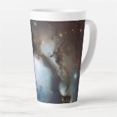 オリオン星雲メシエ78リアルスペースフォト カフェラテマグ (右アングル)