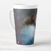 オリオン星雲メシエ78リアルスペースフォト カフェラテマグ (左アングル)