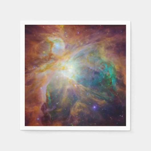 オリオン星雲合成画像 スタンダードカクテルナプキン (正面)