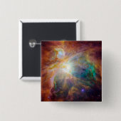 オリオン星雲3 缶バッジ (正面&裏面)