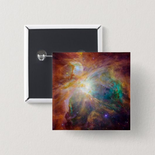 オリオン星雲3 缶バッジ (正面&裏面)