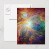 オリオン星雲(ハッブル・スピッツァー望遠鏡) ポストカード (正面/裏面)