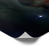 オリオン星雲 – ピンク ポスター (角)