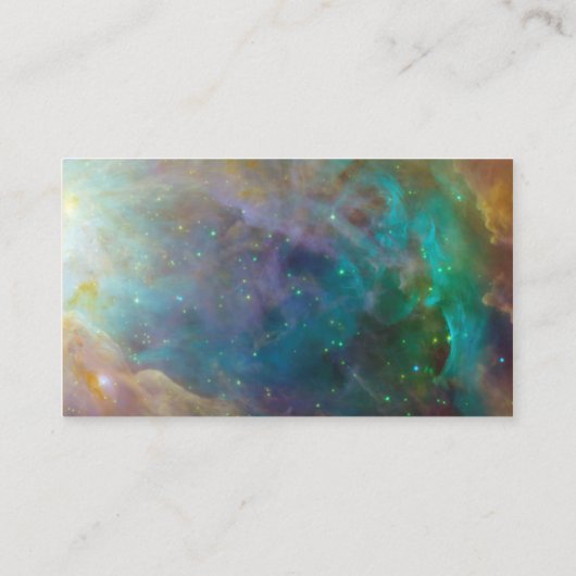 オリオン星雲 名刺 (裏面)