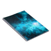 オリオン星雲、青い光、天文学。 ノートブック (右側)